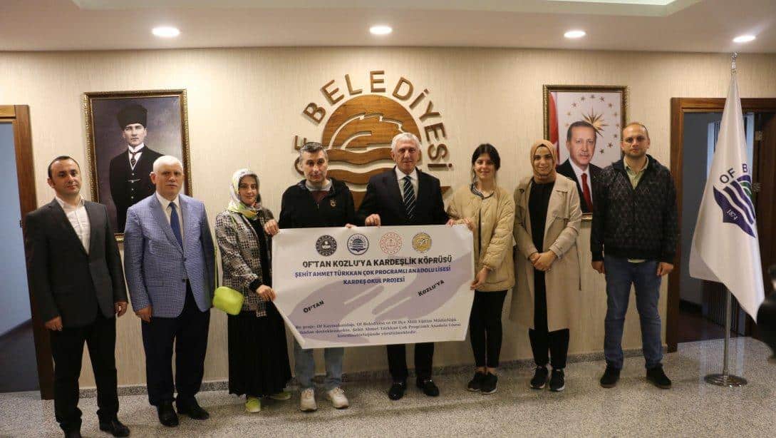  Başkan Sarıalioğlu'na eğitimcilerden  teşekkür ziyareti 