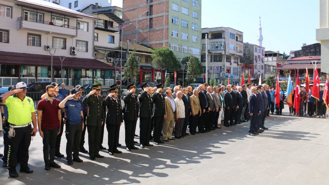 19 Eylül Gazileri Anma Günü Of'ta kutlandı