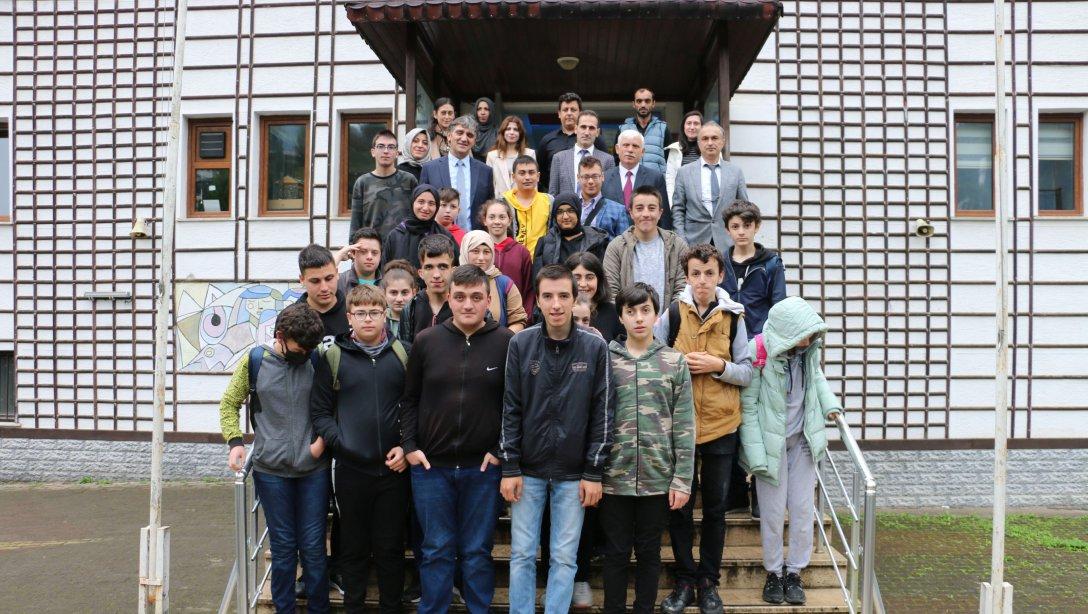 Daire Başkanı Paça Yakup Türköz Özel Eğitim Meslek Okulunu ziyaret etti