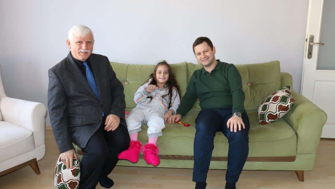 Kaymakam Demirer ve Müdür Kabahasanoğlu'ndan Ravza'ya sürpriz ziyaret