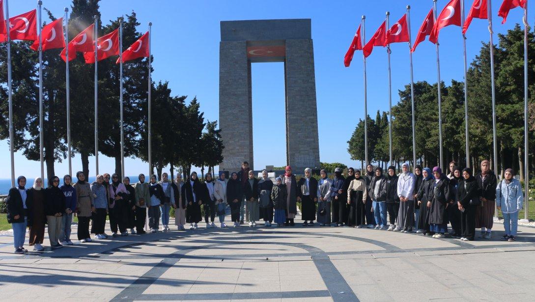  Of İmam Hatip Liseli kızlar Ecdadının İzinde yolculuğunu tamamladı